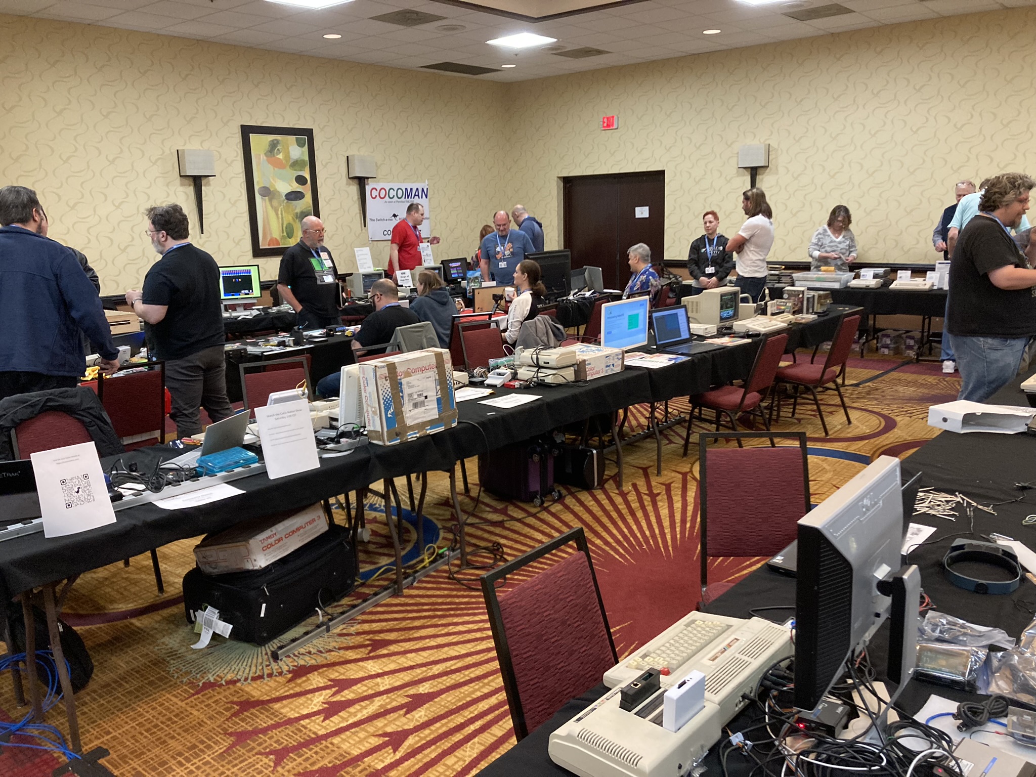 Celebrating Retro Computing at CoCoFEST! with PlayPi Games